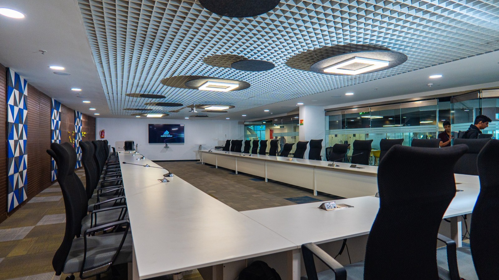 36 Seat - Video Conference Room (Projector and Sound included)